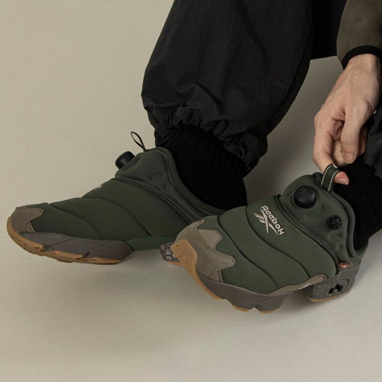 【リーボック/Reebok】のインスタポンプフューリー ミュール / INSTAPUMP FURY MULE インテリア・キッズ・メンズ・レディースファッション・服の通販 founy(ファニー) 　ファッション　Fashion　レディースファッション　Fashion for Women　キルティング　Quilted, Quilting　フィット　Fit, Slim Fit　フォーム　Form　ミュール　Mule, Backless Shoes　ライニング　Inner Lining, Inner Fabric, Lined　軽量　Lightweight, Ultra Light　グリーン_100230817|ID: prp329100004819398 ipo3291000000035016529