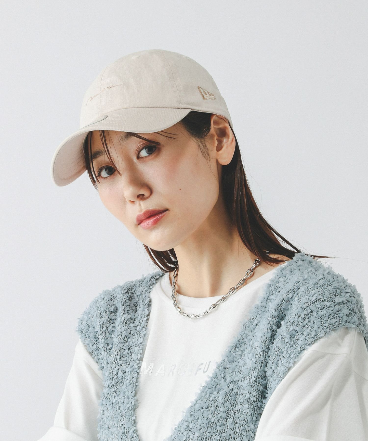 【グローバルワーク/GLOBAL WORK】のNEW ERA/カジュアルクラシックCAP/260080 インテリア・キッズ・メンズ・レディースファッション・服の通販 founy(ファニー) 　ファッション　Fashion　レディースファッション　Fashion for Women　キャップ　Cap, Baseball Cap　クラシック　Classic, Timeless Style　ラップ　Wrap, Wrap Design　ループ　Loop, Loop Knit　人気　Popular, Best Seller　定番　Standard, Basic Item　アイボリーロゴ07|ID: prp329100004819407 ipo3291000000035016596