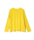 【ゴースローキャラバン/go slow caravan】のle colis/ルコリ カラーフライス後ろロゴTEE (WOMENS) 人気、トレンドファッション・服の通販 founy(ファニー) ファッション Fashion レディースファッション Fashion for Women なめらか Smooth, Silky Texture シンプル Simple, Minimal スタンダード Standard, Basic デニム Denim, Jeans Material トレンド Trend, Trending Now ラウンド Round, Round Neck thumbnail イエロー|ID: prp329100004819441 ipo3291000000035017019