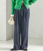 【シップス フォー ウィメン/SHIPS】の手洗い可能 デニムライク 2タック ワイド パンツ 人気、トレンドファッション・服の通販 founy(ファニー) ファッション Fashion レディースファッション Fashion for Women パンツ Pants & Trousers 春 Spring 秋 Autumn ジャケット Jacket, Outerwear スマート Smart, Elegant デニム Denim, Jeans Material ポケット Pocket, Pocket Detail ループ Loop, Loop Knit ワイド Wide, Wide Fit エレガント 上品 Elegant 2025年 2025 2025春夏・S/S Spring/Summer 2025 SS25 thumbnail ネイビー|ID: prp329100004819448 ipo3291000000035017132