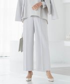 【ロートレ アモン/LAUTRE AMONT】の【WEB限定 13号】トリクシオンワイドパンツ≪セットアップ対応/手洗い可能≫ ライトグレー|ID: prp329100004819477 ipo3291000000035017414