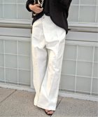 【エーピーストゥディオ/AP STUDIO】のモールスキンアシンメトリーパンツ 人気、トレンドファッション・服の通販 founy(ファニー) ファッション Fashion レディースファッション Fashion for Women パンツ Pants & Trousers スマート Smart, Elegant フロント Front, Front Design ベーシック Basic, Essential モダン Modern, Contemporary ルーズ Loose, Oversized ワイド Wide, Wide Fit A/W・秋冬 Autumn/Winter thumbnail ホワイト A|ID: prp329100004819481 ipo3291000000035017444