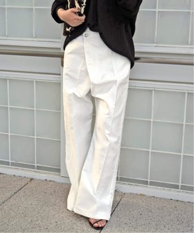 【エーピーストゥディオ/AP STUDIO】のモールスキンアシンメトリーパンツ 人気、トレンドファッション・服の通販 founy(ファニー) ファッション Fashion レディースファッション Fashion for Women パンツ Pants & Trousers スマート Smart, Elegant フロント Front, Front Design ベーシック Basic, Essential モダン Modern, Contemporary ルーズ Loose, Oversized ワイド Wide, Wide Fit A/W・秋冬 Autumn/Winter |ID:prp329100004819481