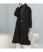 【アーバンリサーチ ロッソ/URBAN RESEARCH ROSSO】のカシミヤビーバーチェスターコート ブラック|ID: prp329100004819489 ipo3291000000035017540