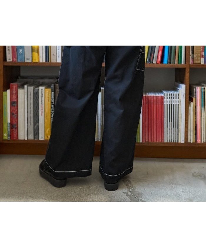 【フリークスストア/FREAK'S STORE】のペインター ワイドパンツ セットアップ対応 25AW インテリア・キッズ・メンズ・レディースファッション・服の通販 founy(ファニー) 　ファッション　Fashion　レディースファッション　Fashion for Women　セットアップ　Matching Sets　レディースパンツ・ボトムス　Pants & Trousers / Bottoms　2025年　2025　2025-2026秋冬・A/W　Autumn/Winter 2025–26 AW25–26　冬　Winter / This Winter　セットアップ　Set-Up, Coordinated Outfit　デニム　Denim, Jeans Material　パターン　Pattern, Design Print　ポケット　Pocket, Pocket Detail　ワイド　Wide, Wide Fit　ワーク　Workwear, Utility Style　定番　Standard, Basic Item　無地　Plain, Solid Color　A/W・秋冬　Autumn/Winter　ブラック|ID: prp329100004819500 ipo3291000000035017709