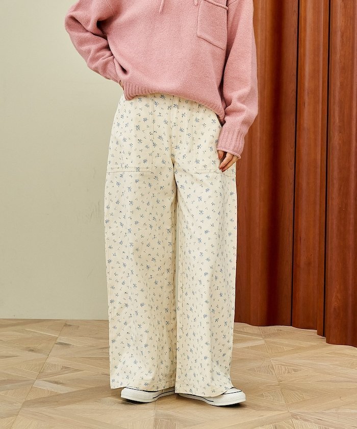 【フリークスストア/FREAK'S STORE】のペインター ワイドパンツ セットアップ対応 25AW インテリア・キッズ・メンズ・レディースファッション・服の通販 founy(ファニー) 　ファッション　Fashion　レディースファッション　Fashion for Women　セットアップ　Matching Sets　レディースパンツ・ボトムス　Pants & Trousers / Bottoms　2025年　2025　2025-2026秋冬・A/W　Autumn/Winter 2025–26 AW25–26　冬　Winter / This Winter　セットアップ　Set-Up, Coordinated Outfit　デニム　Denim, Jeans Material　パターン　Pattern, Design Print　ポケット　Pocket, Pocket Detail　ワイド　Wide, Wide Fit　ワーク　Workwear, Utility Style　定番　Standard, Basic Item　無地　Plain, Solid Color　A/W・秋冬　Autumn/Winter　プリント/柄|ID: prp329100004819500 ipo3291000000035017715