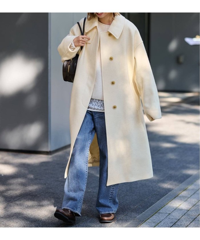 【フレームワーク/FRAMeWORK】のカラーコート インテリア・キッズ・メンズ・レディースファッション・服の通販 founy(ファニー) https://founy.com/ ファッション Fashion レディースファッション Fashion for Women アウター Coat / Outerwear Collection コート・ロングコート・ピーコート Long Coats, Peacoats & More |ID: prp329100004819505 ipo3291000000035070770