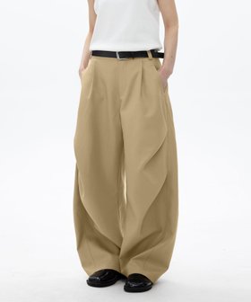 【アイモハ/aimoha】のHOOK/タックカーブワイドパンツ 人気、トレンドファッション・服の通販 founy(ファニー) ファッション Fashion レディースファッション Fashion for Women パンツ Pants & Trousers ジップ Zip, Zipper ドレープ Drape, Draping Fabric フロント Front, Front Design ボトム Bottoms, Lower Wear メンズ Men's, Menswear ループ Loop, Loop Knit エレガント 上品 Elegant |ID:prp329100004819512