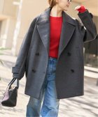 【スピック&スパン/Spick & Span】の《追加》S160ビーバーPコート グレー|ID: prp329100004819525 ipo3291000000035017994