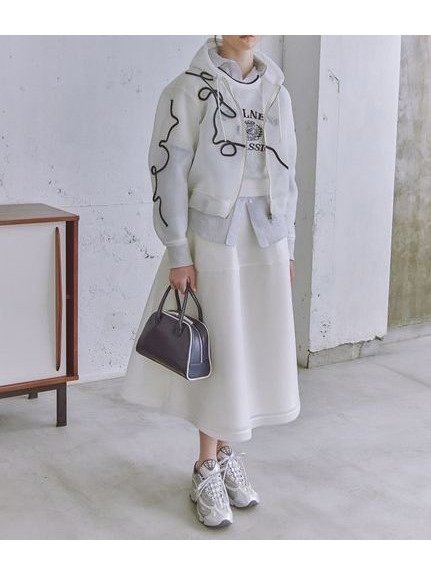 【エミ/emmi】のシアーダンボールスカート インテリア・キッズ・メンズ・レディースファッション・服の通販 founy(ファニー) 　ファッション　Fashion　レディースファッション　Fashion for Women　スカート　Skirts　おすすめ　Recommended / Our Picks　シアー　Sheer, See-Through　スマート　Smart, Elegant　セットアップ　Set-Up, Coordinated Outfit　ポケット　Pocket, Pocket Detail　OWHT[002]|ID: prp329100004819558 ipo3291000000035018344