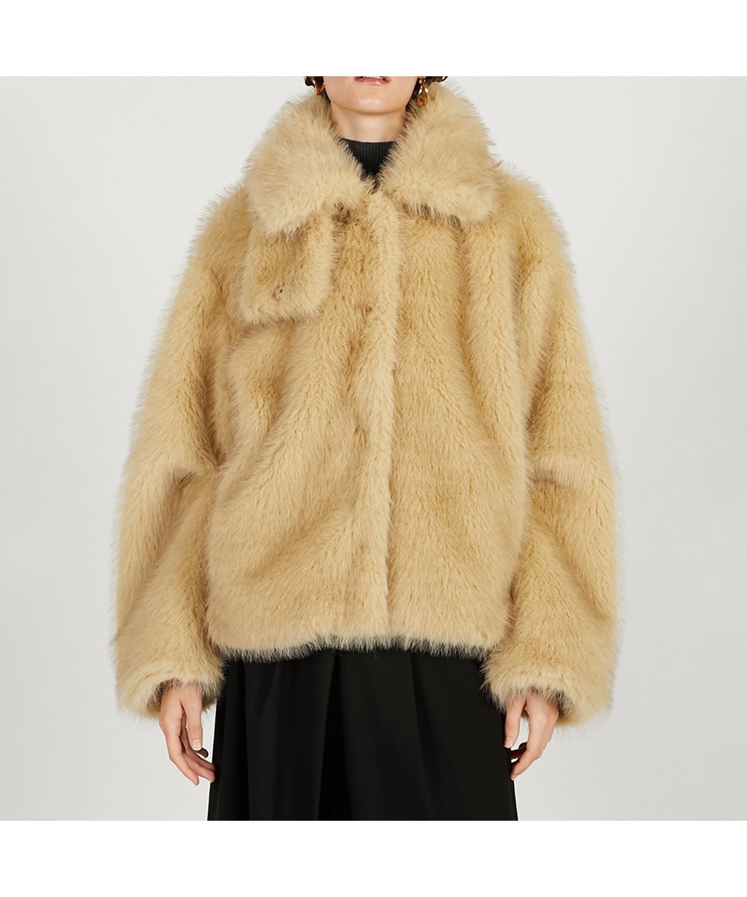 【プランク プロジェクト/PRANK PROJECT】のフェイクファーショートコート インテリア・キッズ・メンズ・レディースファッション・服の通販 founy(ファニー) ファッション Fashion レディースファッション Fashion for Women アウター Coat / Outerwear Collection コート・ロングコート・ピーコート Long Coats, Peacoats & More ショート Short, Short Length トレンド Trend, Trending Now ハイネック High Neck, Mock Neck フェイクファー Faux Fur, Imitation Fur 今季 This Season, Current Season IVR|ID: prp329100004819563 ipo3291000000035018434