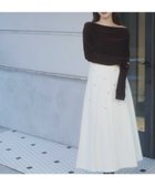 【ノエラ/Noela】のワイドタックビジュースカート オフホワイト|ID: prp329100004819564 ipo3291000000035079305