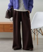 【チャオパニックティピー/CIAOPANIC TYPY】の【3サイズ展開】【GEVACO】ウールライクイージーパンツ 人気、トレンドファッション・服の通販 founy(ファニー) ファッション Fashion レディースファッション Fashion for Women パンツ Pants & Trousers 洗える Machine Washable シンプル Simple, Minimal ジャケット Jacket, Outerwear スウェット / スエット Sweatshirt, Sweatwear ストレート Straight, Straight Cut スニーカー Sneakers, Trainers ドローコード Drawcord, Drawstring Cord パッチ Patch, Appliqué パーカー Hoodie, Parka ポケット Pocket, Pocket Detail ワーク Workwear, Utility Style おすすめ Recommended / Our Picks エレガント 上品 Elegant thumbnail ブラウン|ID: prp329100004819583 ipo3291000000035018620