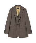 【トゥモローランド/TOMORROWLAND】のウーステッドカルゼ 1Bテーラードジャケット 人気、トレンドファッション・服の通販 founy(ファニー) ファッション Fashion レディースファッション Fashion for Women アウター Coat / Outerwear Collection レディースジャケット・軽アウター Jackets テーラードジャケット / 通勤・きれいめスタイル Tailored Jackets & Blazers シェイプ Shape, Slim Fit ジャケット Jacket, Outerwear ストレッチ Stretch, Stretchy Fabric スリム Slim, Slim Fit セットアップ Set-Up, Coordinated Outfit フロント Front, Front Design マニッシュ Mannish, Boyish メランジ Melange, Mixed Yarn thumbnail 48 ブラウン|ID: prp329100004819590 ipo3291000000035018663