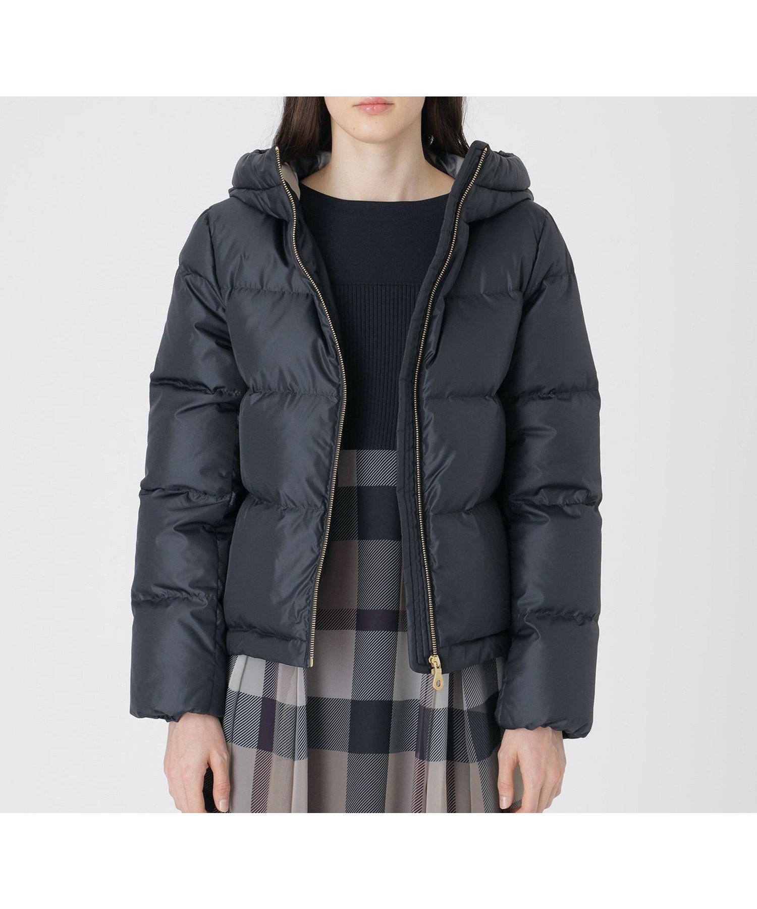 【ブルーレーベル クレストブリッジ/BLUE LABEL CRESTBRIDGE】の【はっ水】タフタダウンコート インテリア・キッズ・メンズ・レディースファッション・服の通販 founy(ファニー) ファッション Fashion レディースファッション Fashion for Women アウター Coat / Outerwear Collection コート・ロングコート・ピーコート Long Coats, Peacoats & More ダウンジャケット・軽量ダウン Warm & Lightweight Down Jackets タフタ Taffeta, Structured Fabric ダウン Down, Puffer エレガント 上品 Elegant ネイビー|ID: prp329100004819595 ipo3291000000035018720