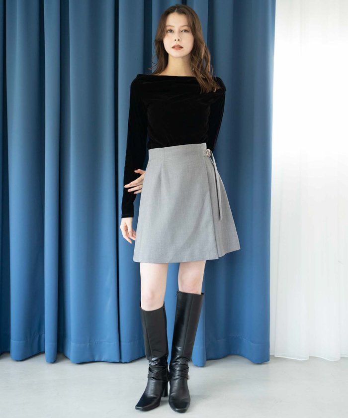 【ノエラ/Noela】のラップミニスカート インテリア・キッズ・メンズ・レディースファッション・服の通販 founy(ファニー) https://founy.com/ ファッション Fashion レディースファッション Fashion for Women スカート Skirts ミニスカート Mini Skirts おすすめ Recommended / Our Picks インナー Innerwear ウェーブ Wavy Pattern シンプル Simple, Minimal ジャケット Jacket, Outerwear セットアップ Set-Up, Coordinated Outfit ポケット Pocket, Pocket Detail ミニスカート Mini Skirt, Short Skirt ラップ Wrap, Wrap Design ワンポイント One Point, Statement Accent エレガント 上品 Elegant 台形 A-Line, Trapezoid Shape |ID: prp329100004819597 ipo3291000000035196738