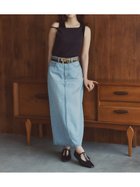 【ミラオーウェン/Mila Owen】の後ベンツストレートマキシデニムスカート 人気、トレンドファッション・服の通販 founy(ファニー) 雑誌掲載アイテム Magazine Picks & Fashion Features ファッション雑誌 Fashion Magazines ストーリィ STORY ファッション Fashion レディースファッション Fashion for Women スカート Skirts デニムスカート・カジュアルスカート Denim Skirts ヴィンテージ Vintage Style クール Cool, Chic 今季 This Season, Current Season スタイリッシュ Stylish, Fashionable 雑誌 Magazine, Fashion Magazine デニム Denim, Jeans Material トレンド Trend, Trending Now 8月号 August Issue, Aug. Edition バランス Balance, Style Balance リアル Real, Realistic 日本製 Made In Japan 夏 Summer thumbnail LBLU[081]|ID: prp329100004819600 ipo3291000000035018756