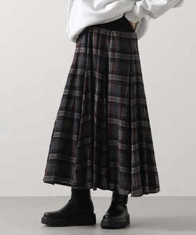 【グレディブリリアン/Gready Brilliant】のGready Brilliant/2_モールチェックWリブSK 人気、トレンドファッション・服の通販 founy(ファニー) ファッション Fashion レディースファッション Fashion for Women スカート Skirts クラシカル Classical, Vintage-Inspired スウェット / スエット Sweatshirt, Sweatwear チェック Check, Plaid, Tartan プリント Print, Printed Pattern ベーシック Basic, Essential |ID:prp329100004819608