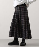 【グレディブリリアン/Gready Brilliant】のGready Brilliant/2_モールチェックWリブSK 人気、トレンドファッション・服の通販 founy(ファニー) ファッション Fashion レディースファッション Fashion for Women スカート Skirts クラシカル Classical, Vintage-Inspired スウェット / スエット Sweatshirt, Sweatwear チェック Check, Plaid, Tartan プリント Print, Printed Pattern ベーシック Basic, Essential thumbnail GRY系|ID: prp329100004819608 ipo3291000000035018969
