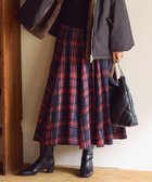 【グレディブリリアン/Gready Brilliant】のGready Brilliant/2_モールチェックWリブSK 人気、トレンドファッション・服の通販 founy(ファニー) ファッション Fashion レディースファッション Fashion for Women スカート Skirts クラシカル Classical, Vintage-Inspired スウェット / スエット Sweatshirt, Sweatwear チェック Check, Plaid, Tartan プリント Print, Printed Pattern ベーシック Basic, Essential thumbnail RED系|ID: prp329100004819608 ipo3291000000035018971