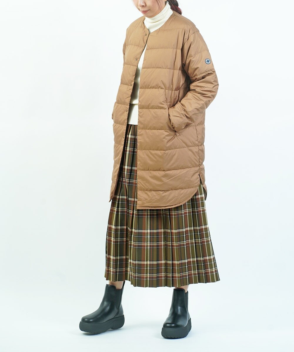 【ブルーコムブルー/BLEU COMME BLEU】のオーチバル・オーシバル ポリエステルタフタ ライトダウンコート インテリア・キッズ・メンズ・レディースファッション・服の通販 founy(ファニー) ファッション Fashion レディースファッション Fashion for Women アウター Coat / Outerwear Collection コート・ロングコート・ピーコート Long Coats, Peacoats & More ダウンジャケット・軽量ダウン Warm & Lightweight Down Jackets インナー Innerwear 春 Spring 秋 Autumn 軽量 Lightweight, Ultra Light ジャケット Jacket, Outerwear スヌード Snood, Infinity Scarf タフタ Taffeta, Structured Fabric ダウン Down, Puffer フェザー Feather, Feather Detail マフラー Scarf, Muffler 冬 Winter / This Winter おすすめ Recommended / Our Picks CAM|ID: prp329100004819610 ipo3291000000035018993