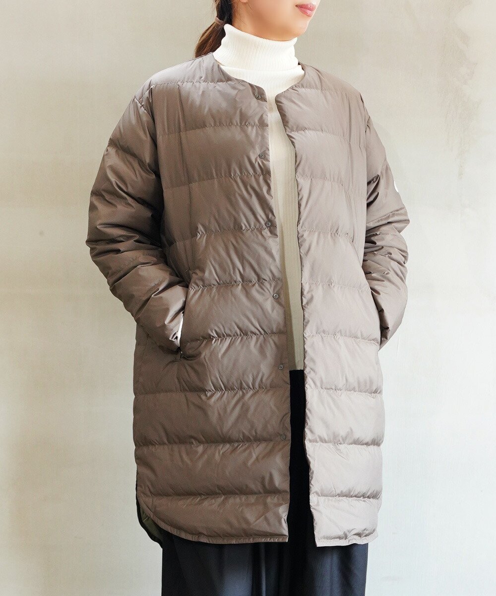 【ブルーコムブルー/BLEU COMME BLEU】のオーチバル・オーシバル ポリエステルタフタ ライトダウンコート インテリア・キッズ・メンズ・レディースファッション・服の通販 founy(ファニー) ファッション Fashion レディースファッション Fashion for Women アウター Coat / Outerwear Collection コート・ロングコート・ピーコート Long Coats, Peacoats & More ダウンジャケット・軽量ダウン Warm & Lightweight Down Jackets インナー Innerwear 春 Spring 秋 Autumn 軽量 Lightweight, Ultra Light ジャケット Jacket, Outerwear スヌード Snood, Infinity Scarf タフタ Taffeta, Structured Fabric ダウン Down, Puffer フェザー Feather, Feather Detail マフラー Scarf, Muffler 冬 Winter / This Winter おすすめ Recommended / Our Picks OLGRN|ID: prp329100004819610 ipo3291000000035018995