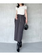 【スナイデル/SNIDEL】のアシメジップドレープスカート 人気、トレンドファッション・服の通販 founy(ファニー) ファッション Fashion レディースファッション Fashion for Women スカート Skirts ウェーブ Wavy Pattern オケージョン Occasion Wear ジップ Zip, Zipper ストライプ Stripe, Striped Pattern ストレート Straight, Straight Cut スマート Smart, Elegant スリット Slit, Slit Detail ツイル Twist, Twisted Detail トレンド Trend, Trending Now フィット Fit, Slim Fit フロント Front, Front Design ポケット Pocket, Pocket Detail おすすめ Recommended / Our Picks thumbnail GRY[006]|ID: prp329100004819611 ipo3291000000035019013