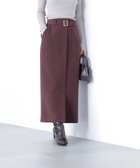 【ナチュラル ビューティー ベーシック/NATURAL BEAUTY BASIC】のベルテッドアウトポケットナロースカート 人気、トレンドファッション・服の通販 founy(ファニー) ファッション Fashion レディースファッション Fashion for Women スカート Skirts ツイル Twist, Twisted Detail ベーシック Basic, Essential ポケット Pocket, Pocket Detail 秋 Autumn ビジネス 仕事 通勤 Business / Work / Commuting thumbnail バーガンディブラウン1|ID: prp329100004819620 ipo3291000000035019212