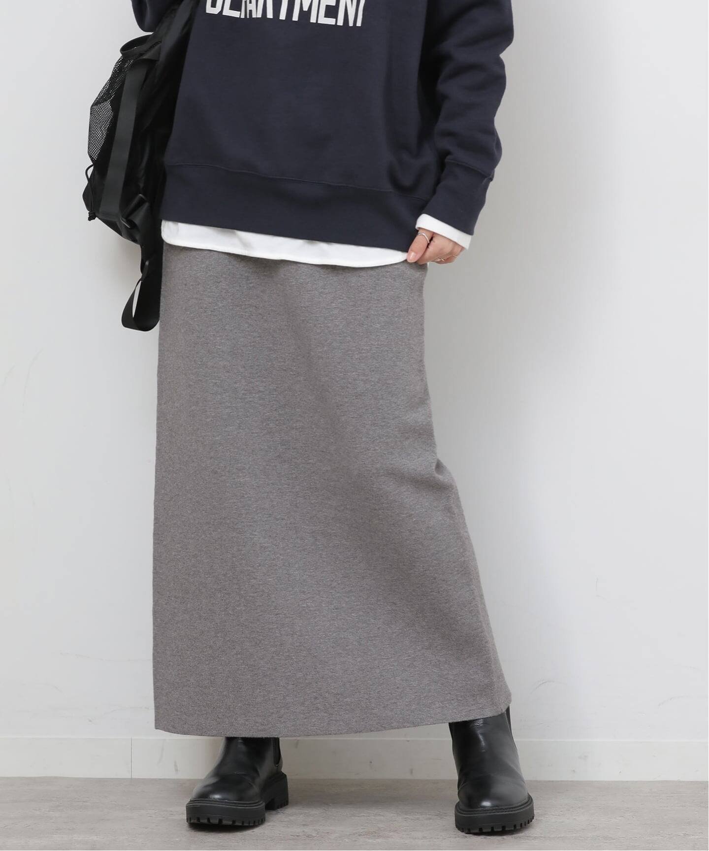 【ジャーナルスタンダード レリューム/JOURNAL STANDARD relume】の《追加》ウォッシャブルミラノリブIラインスカート インテリア・キッズ・メンズ・レディースファッション・服の通販 founy(ファニー) ファッション Fashion レディースファッション Fashion for Women スカート Skirts 2025年 2025 2025-2026秋冬・A/W Autumn/Winter 2025–26 AW25–26 おすすめ Recommended / Our Picks シューズ Shoes, Footwear セットアップ Set-Up, Coordinated Outfit バランス Balance, Style Balance フラット Flat, Flat Shoes ミラノリブ Milano Rib, Milano Stitch 春 Spring グレー|ID: prp329100004819623 ipo3291000000035019236