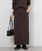 【ジャーナルスタンダード レリューム/JOURNAL STANDARD relume】の《追加》ウォッシャブルミラノリブIラインスカート 人気、トレンドファッション・服の通販 founy(ファニー) ファッション Fashion レディースファッション Fashion for Women スカート Skirts 2025年 2025 2025-2026秋冬・A/W Autumn/Winter 2025–26 AW25–26 おすすめ Recommended / Our Picks シューズ Shoes, Footwear セットアップ Set-Up, Coordinated Outfit バランス Balance, Style Balance フラット Flat, Flat Shoes ミラノリブ Milano Rib, Milano Stitch 春 Spring thumbnail ブラウン|ID: prp329100004819623 ipo3291000000035019237