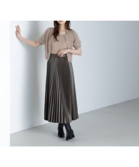 【ナチュラル ビューティー ベーシック/NATURAL BEAUTY BASIC】のチンツプリーツスカート 人気、トレンドファッション・服の通販 founy(ファニー) ファッション Fashion レディースファッション Fashion for Women スカート Skirts プリーツスカート / 上品フェミニンスタイル Pleated Skirts トレンド Trend, Trending Now プリーツ Pleats, Pleated |ID:prp329100004819624