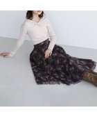 【ナチュラル ビューティー ベーシック/NATURAL BEAUTY BASIC】のチュール刺繍フレアスカート 人気、トレンドファッション・服の通販 founy(ファニー) ファッション Fashion レディースファッション Fashion for Women スカート Skirts Aライン・フレアスカート A-Line & Flared Skirts サテン Satin, Glossy Fabric チュール Tulip, Tulip Motif フレア Flare, Flared thumbnail ブラウン系2|ID: prp329100004819625 ipo3291000000035019254