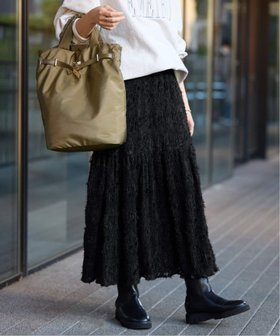 【スローブ イエナ/SLOBE IENA】のマジョリカジャガードフレアスカート 人気、トレンドファッション・服の通販 founy(ファニー) ファッション Fashion レディースファッション Fashion for Women スカート Skirts Aライン・フレアスカート A-Line & Flared Skirts 2025年 2025 2025-2026秋冬・A/W Autumn/Winter 2025–26 AW25–26 スウェット / スエット Sweatshirt, Sweatwear フレア Flare, Flared 冬 Winter / This Winter |ID:prp329100004819630