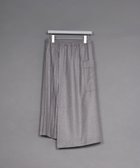 【ビーアパートメント/b apartment / MEN】の「KHA KI / カーキ」LAYERED PLEATED SKIRT 人気、トレンドファッション・服の通販 founy(ファニー) ファッション Fashion メンズファッション Fashion for Men プリーツ Pleats, Pleated ベロア Velour, Soft Velvet 再入荷 Restock / Back in Stock thumbnail GRAY|ID: prp329100004819639 ipo3291000000035019367