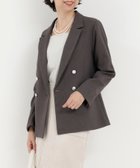 【ノーリーズ/NOLLEY'S】のメランジ2WAYカルゼジャケット 人気、トレンドファッション・服の通販 founy(ファニー) ファッション Fashion レディースファッション Fashion for Women アウター Coat / Outerwear Collection レディースジャケット・軽アウター Jackets ストレッチ Stretch, Stretchy Fabric スリット Slit, Slit Detail チェック Check, Plaid, Tartan デニム Denim, Jeans Material トレンド Trend, Trending Now ボトム Bottoms, Lower Wear メランジ Melange, Mixed Yarn リラックス Relax, Relaxed Fit ロング Long, Long-Length おすすめ Recommended / Our Picks 2025年 2025 2025-2026秋冬・A/W Autumn/Winter 2025–26 AW25–26 thumbnail チャコールグレー|ID: prp329100004819644 ipo3291000000035019449