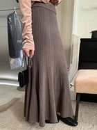 【ドゥーベル/Doux Belle】のニット調プリーツロングスカート レディース スカート 人気、トレンドファッション・服の通販 founy(ファニー) ファッション Fashion レディースファッション Fashion for Women スカート Skirts ロングスカート Long Skirts / Maxi & Midi Skirts シンプル Simple, Minimal プリーツ Pleats, Pleated ロング Long, Long-Length 冬 Winter / This Winter 春 Spring 秋 Autumn A/W・秋冬 Autumn/Winter thumbnail ブラウン|ID: prp329100004819646 ipo3291000000035019494