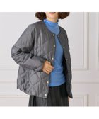 【イッツインターナショナル/I.T.'S. international】のクルーネックダウンジャケット《TAIONコラボレーション》 人気、トレンドファッション・服の通販 founy(ファニー) ファッション Fashion レディースファッション Fashion for Women アウター Coat / Outerwear Collection レディースジャケット・軽アウター Jackets インナー Innerwear キルト Quilt, Quilted Fabric シンプル Simple, Minimal ジャケット Jacket, Outerwear スマート Smart, Elegant ダウン Down, Puffer 定番 Standard, Basic Item ファブリック Fabric, Textile ポケット Pocket, Pocket Detail エレガント 上品 Elegant thumbnail チャコールグレー|ID: prp329100004819650 ipo3291000000035019535