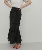 【アダム エ ロペ/ADAM ET ROPE'】のギャザリングマーメイドスカート 人気、トレンドファッション・服の通販 founy(ファニー) ファッション Fashion レディースファッション Fashion for Women スカート Skirts 厚底 Platform Shoes 春 Spring ギャザー Gathered, Ruffled クロップド Cropped, Short Length サンダル Sandals, Summer Shoes シアー Sheer, See-Through ストレッチ Stretch, Stretchy Fabric バランス Balance, Style Balance ビンテージ Vintage, Retro Style フレア Flare, Flared ポケット Pocket, Pocket Detail マーメイド Mermaid, Fishtail Silhouette S/S・春夏 SS, Spring/Summer, Warm Season おすすめ Recommended / Our Picks 夏 Summer 2024年 2024 2024春夏・S/S Spring/Summer 2024 SS24 エレガント 上品 Elegant thumbnail ブラック(01)|ID: prp329100004819652 ipo3291000000035019559