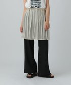 【レプシィム ローリーズファーム/LEPSIM LOWRYS FARM】のプリーツレイヤードスカート 人気、トレンドファッション・服の通販 founy(ファニー) ファッション Fashion レディースファッション Fashion for Women スカート Skirts おすすめ Recommended / Our Picks シアー Sheer, See-Through ビッグ Big, Oversized プリーツ Pleats, Pleated thumbnail アイボリー08|ID: prp329100004819653 ipo3291000000035019566