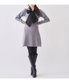 【スウィングル/Swingle】の【NEW YEAR SPECIAL ITEM】ボウタイリボン付きニットワンピース 人気、トレンドファッション・服の通販 founy(ファニー) ファッション Fashion レディースファッション Fashion for Women ワンピース Dresses ニットワンピース Knit Dresses シンプル Simple, Minimal バランス Balance, Style Balance リボン Ribbon, Bow thumbnail ライトグレー|ID: prp329100004819658 ipo3291000000035019603