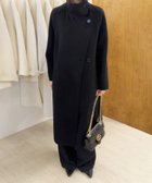 【アイモハ/aimoha】の【Banico】ウールカシミヤスタンドカラーコート 人気、トレンドファッション・服の通販 founy(ファニー) ファッション Fashion レディースファッション Fashion for Women アウター Coat / Outerwear Collection コート・ロングコート・ピーコート Long Coats, Peacoats & More シンプル Simple, Minimal スタンド Stand Collar, Upright Stand フロント Front, Front Design ロング Long, Long-Length 定番 Standard, Basic Item 無地 Plain, Solid Color ビジネス 仕事 通勤 Business / Work / Commuting thumbnail ブラック|ID: prp329100004819660 ipo3291000000035019629