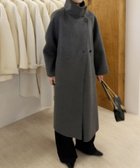 【アイモハ/aimoha】の【Banico】ウールカシミヤスタンドカラーコート 人気、トレンドファッション・服の通販 founy(ファニー) ファッション Fashion レディースファッション Fashion for Women アウター Coat / Outerwear Collection コート・ロングコート・ピーコート Long Coats, Peacoats & More シンプル Simple, Minimal スタンド Stand Collar, Upright Stand フロント Front, Front Design ロング Long, Long-Length 定番 Standard, Basic Item 無地 Plain, Solid Color ビジネス 仕事 通勤 Business / Work / Commuting thumbnail グレー|ID: prp329100004819660 ipo3291000000035019630