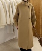 【アイモハ/aimoha】の【Banico】ウールカシミヤスタンドカラーコート 人気、トレンドファッション・服の通販 founy(ファニー) ファッション Fashion レディースファッション Fashion for Women アウター Coat / Outerwear Collection コート・ロングコート・ピーコート Long Coats, Peacoats & More シンプル Simple, Minimal スタンド Stand Collar, Upright Stand フロント Front, Front Design ロング Long, Long-Length 定番 Standard, Basic Item 無地 Plain, Solid Color ビジネス 仕事 通勤 Business / Work / Commuting thumbnail キャメル|ID: prp329100004819660 ipo3291000000035019631