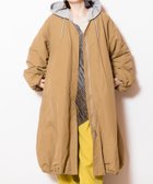 【オズモーシス/OSMOSIS】のフーデッドバルーンコート 人気、トレンドファッション・服の通販 founy(ファニー) ファッション Fashion レディースファッション Fashion for Women アウター Coat / Outerwear Collection コート・ロングコート・ピーコート Long Coats, Peacoats & More キルティング Quilted, Quilting バルーン Balloon, Balloon Silhouette フロント Front, Front Design ポケット Pocket, Pocket Detail 再入荷 Restock / Back in Stock A/W・秋冬 Autumn/Winter thumbnail BEIGE|ID: prp329100004819663 ipo3291000000035019668