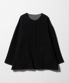 【ユナイテッドアローズ/UNITED ARROWS】のリバー ノーカラーコート -リバーシブル- A DAY IN THE LIFE 人気、トレンドファッション・服の通販 founy(ファニー) ファッション Fashion レディースファッション Fashion for Women アウター Coat / Outerwear Collection コート・ロングコート・ピーコート Long Coats, Peacoats & More ダブル Double, Double-Breasted チェック Check, Plaid, Tartan トレンド Trend, Trending Now バランス Balance, Style Balance フェイス Face, Facial Design 無地 Plain, Solid Color リバーシブル Reversible, Two-Sided アウトレット Outlet / Clearance ビジネス 仕事 通勤 Business / Work / Commuting thumbnail BLACK|ID: prp329100004819667 ipo3291000000035019725