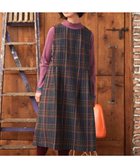 【ホコモモラ/Jocomomola】のArriate チェック柄ジャンパースカートワンピース 人気、トレンドファッション・服の通販 founy(ファニー) ファッション Fashion レディースファッション Fashion for Women スカート Skirts インナー Innerwear 春 Spring 秋 Autumn カットソー Cut and Sewn Top クラシカル Classical, Vintage-Inspired シンプル Simple, Minimal チェック Check, Plaid, Tartan ポケット Pocket, Pocket Detail リブニット Rib Knit, Ribbed Knit 冬 Winter / This Winter A/W・秋冬 Autumn/Winter 夏 Summer thumbnail ネイビー|ID: prp329100004819669 ipo3291000000035019738