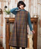 【ホコモモラ/Jocomomola】のArriate チェック柄ジャンパースカートワンピース 人気、トレンドファッション・服の通販 founy(ファニー) ファッション Fashion レディースファッション Fashion for Women スカート Skirts インナー Innerwear 春 Spring 秋 Autumn カットソー Cut and Sewn Top クラシカル Classical, Vintage-Inspired シンプル Simple, Minimal チェック Check, Plaid, Tartan ポケット Pocket, Pocket Detail リブニット Rib Knit, Ribbed Knit 冬 Winter / This Winter A/W・秋冬 Autumn/Winter 夏 Summer thumbnail ベージュ|ID: prp329100004819669 ipo3291000000035019739