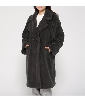 【グレディブリリアン/Gready Brilliant】のGready Brilliant/テディベアロングコート 人気、トレンドファッション・服の通販 founy(ファニー) ファッション Fashion レディースファッション Fashion for Women アウター Coat / Outerwear Collection コート・ロングコート・ピーコート Long Coats, Peacoats & More テーラード Tailored, Tailored Fit ベーシック Basic, Essential ロング Long, Long-Length 今季 This Season, Current Season 防寒 Cold Protection, Winter-Ready |ID:prp329100004819670