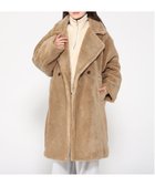 【グレディブリリアン/Gready Brilliant】のGready Brilliant/テディベアロングコート 人気、トレンドファッション・服の通販 founy(ファニー) ファッション Fashion レディースファッション Fashion for Women アウター Coat / Outerwear Collection コート・ロングコート・ピーコート Long Coats, Peacoats & More テーラード Tailored, Tailored Fit ベーシック Basic, Essential ロング Long, Long-Length 今季 This Season, Current Season 防寒 Cold Protection, Winter-Ready thumbnail LBRW|ID: prp329100004819670 ipo3291000000035019755