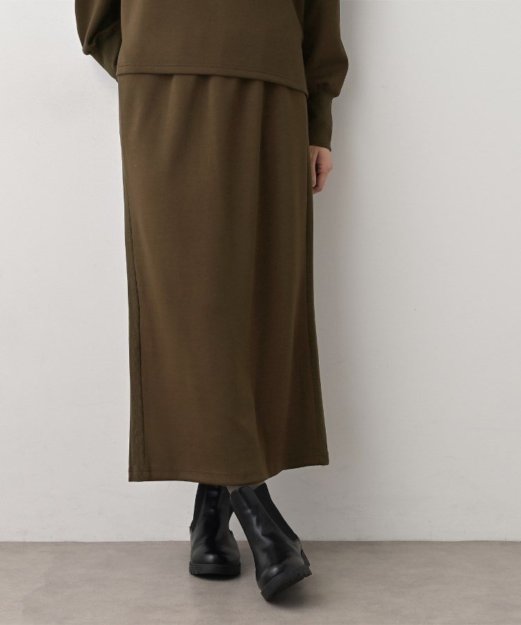 【デッサン/Dessin】の【セットアップ可/洗える】切り替えデザインサイドリブスカート インテリア・キッズ・メンズ・レディースファッション・服の通販 founy(ファニー) 　ファッション　Fashion　レディースファッション　Fashion for Women　セットアップ　Matching Sets　スカート・ミニ/ミディ/マキシ　Skirts / Mini, Midi & Maxi Skirts　おすすめ　Recommended / Our Picks　スマート　Smart, Elegant　セットアップ　Set-Up, Coordinated Outfit　タイトスカート　Pencil Skirt, Tight Skirt　ポケット　Pocket, Pocket Detail　切替　Switching, Contrast Panel　洗える　Machine Washable　ブラウン|ID: prp329100004819674 ipo3291000000035019799